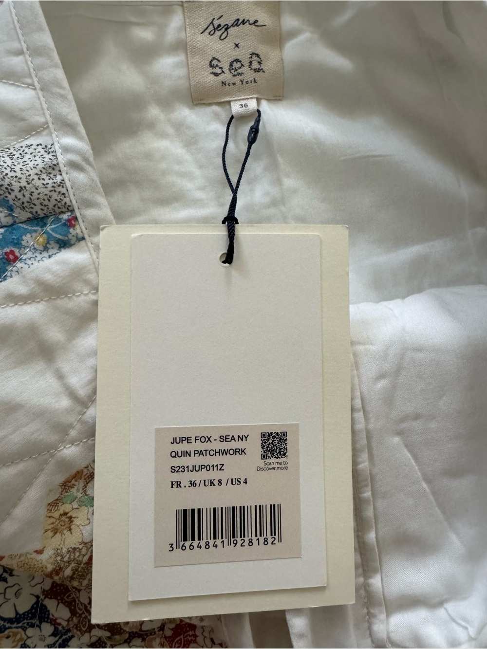 Sezane Fox Skirt x SEA collection - Picture 6 of 8